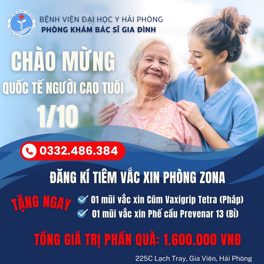 Ưu đãi đặc biệt tháng 10 - Tri ân người cao tuổi