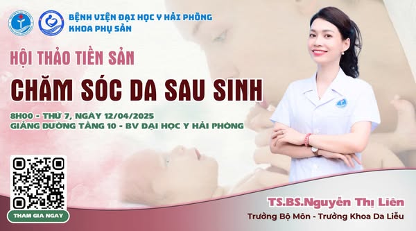Hội thảo tiền sản: Chăm sóc da sau sinh