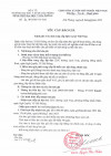 Công văn chào giá thay vật liệu lõi lọc nước Bệnh viện đại học Y Hải Phòng
